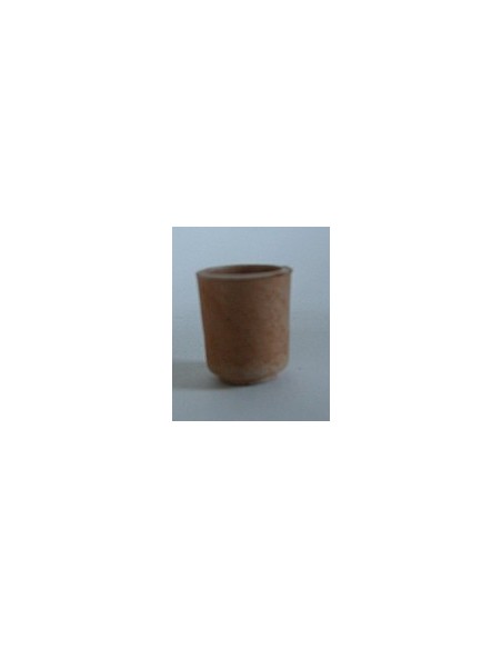 Bicchiere terracotta 1,8 cm