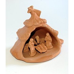 Capanna in terracotta - abete
