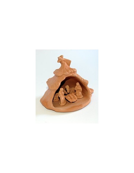 Capanna in terracotta - abete