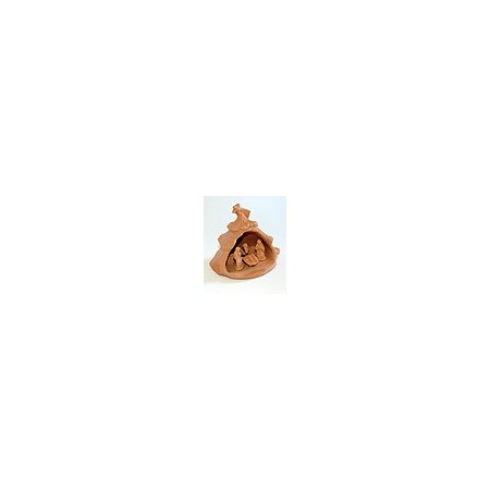 Capanna in terracotta - abete