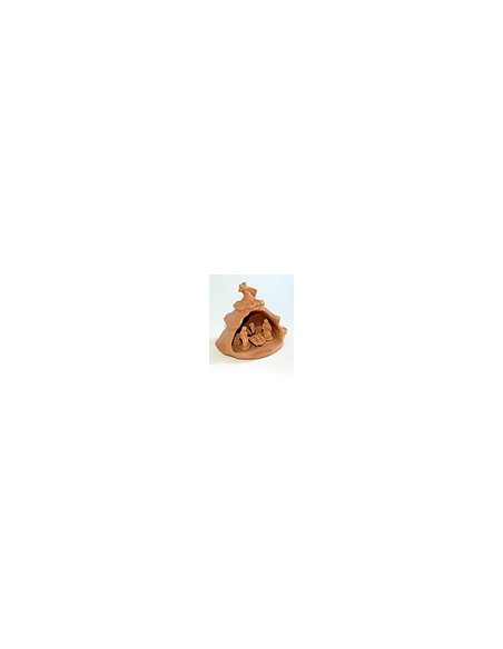 Capanna in terracotta - abete