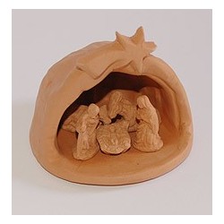 Capanna in terracotta - grotta