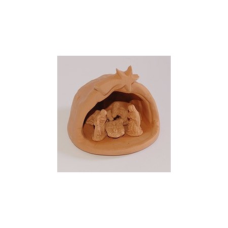Capanna in terracotta - grotta