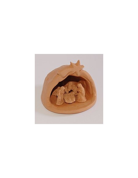 Capanna in terracotta - grotta