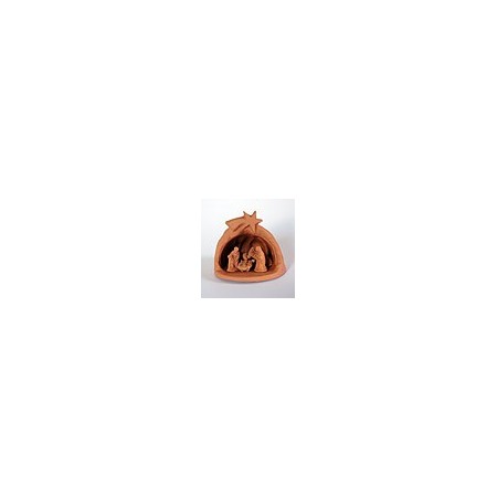 Capanna in terracotta - grotta