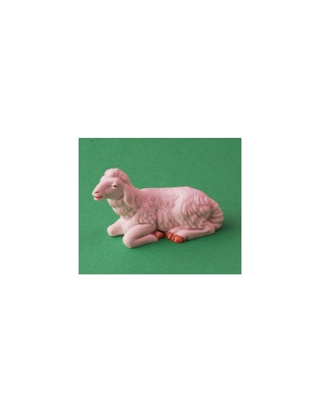 Pecora pvc per statue da cm 12 - colorato