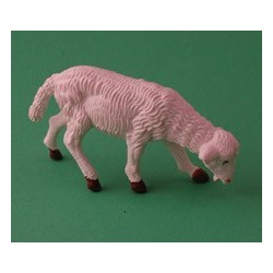 Pecora pvc per statue da 16 cm - colorata