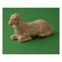 Pecora pvc per statue da 20 cm - colorata