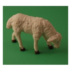 Pecora pvc per statue da 20 cm - colorata