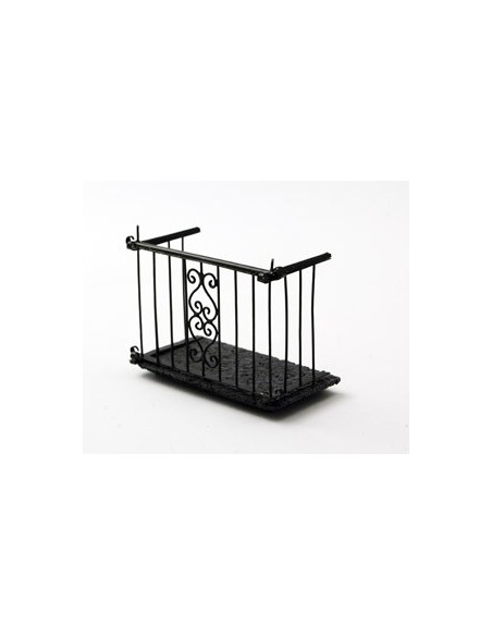 Balcone con ballatoio cm 8