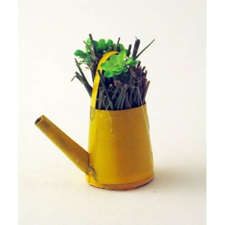 Annaffiatoio con fiori