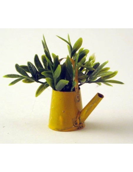 Annaffiatoio con fiori