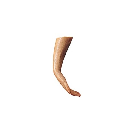 Mano maschile - legno - per 12 cm