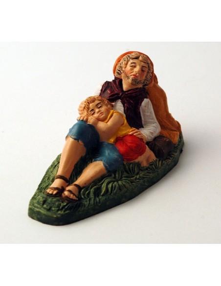 Benino con bambino - 10 cm pastello