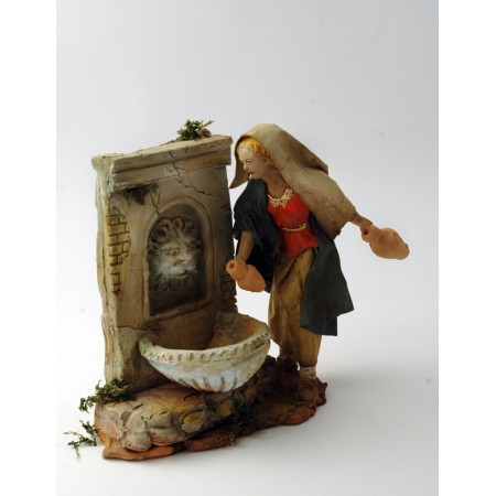 Ragazza alla fontana