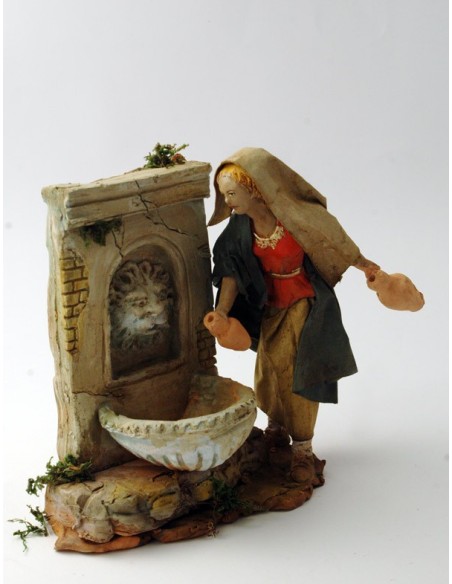 Ragazza alla fontana