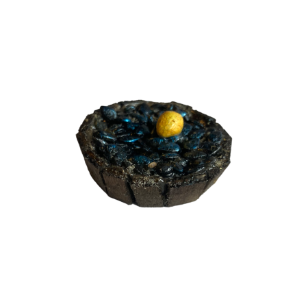 Cesto rotondo con cozze