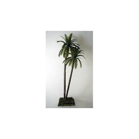 Palma doppia in plastica 28 cm