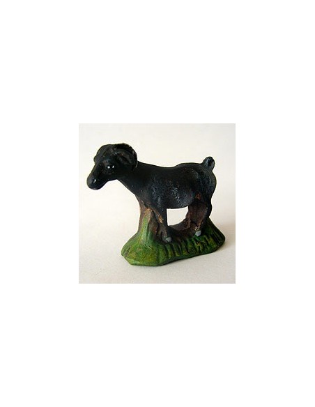 Capra terracotta grande nera